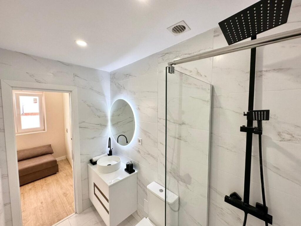 bathroom AdriVA Apartamento-Loft Imperial centro WIFI
