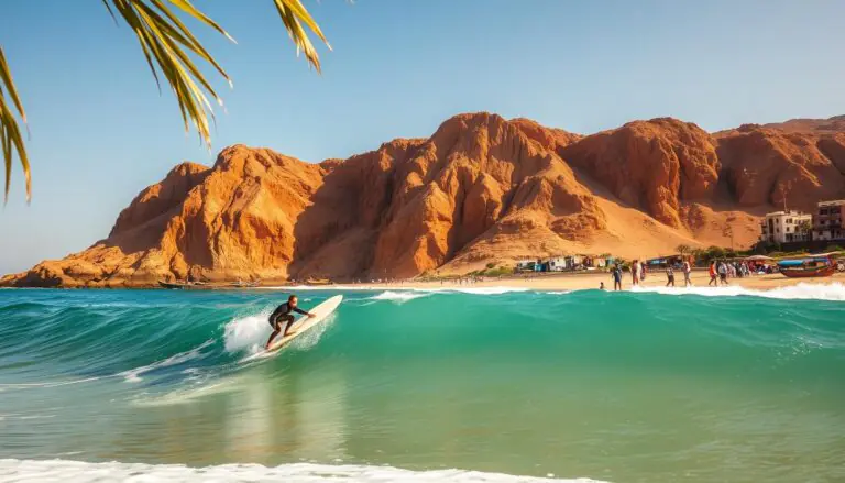 Surfing in Taghazout