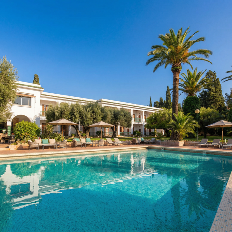 Hotel Transatlantique Pool Area