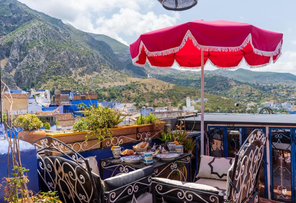 Riad Azurite terrace